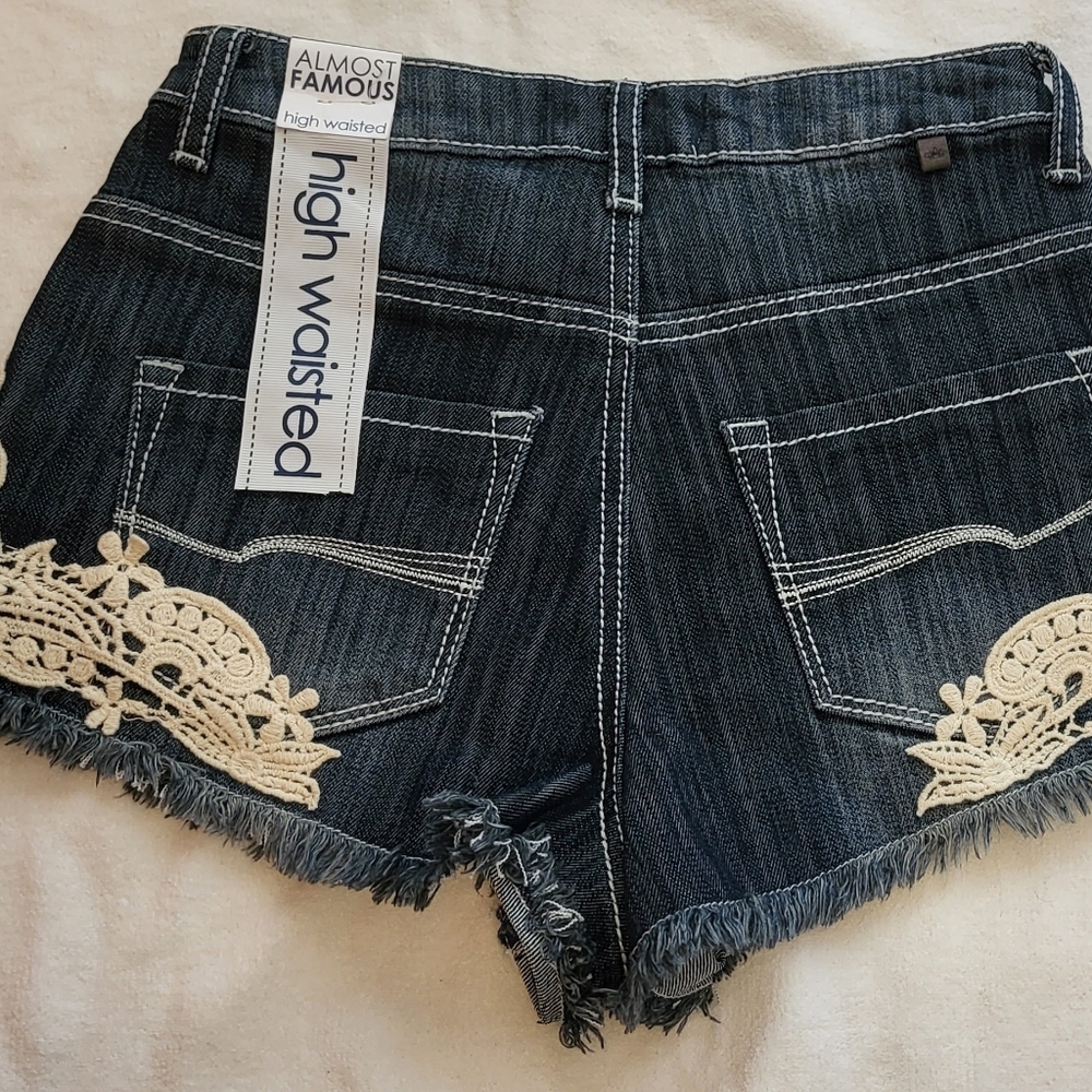 😁*BOGO SALE*😁 Almost famous jean shorts,  size 1